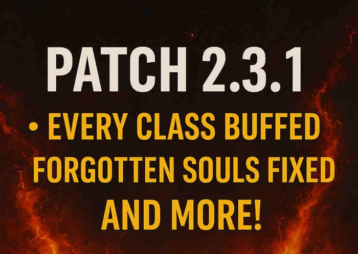 Diablo 4 Patch 2.3.1 Every Class Buffed, Forgotten Souls Fixed, and More
