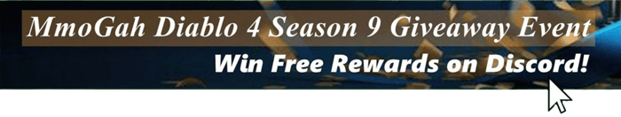 MmoGah Diablo 4 Season 9 giveaway event p2